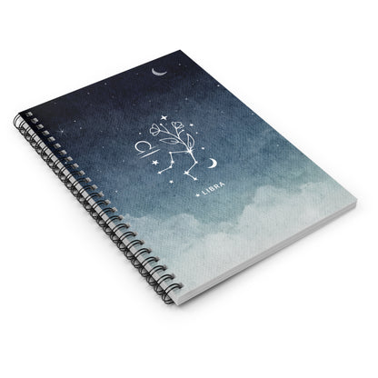 Libra Night Sky Notebook