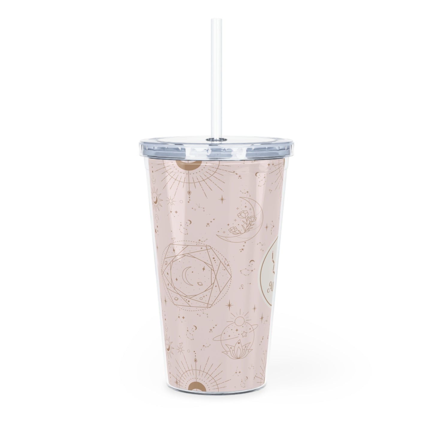 Aquarius Celestial Plastic Tumbler