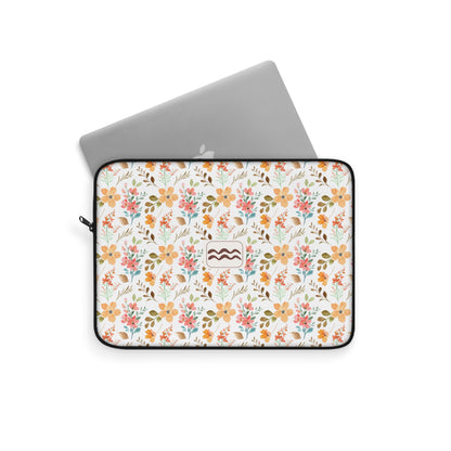 Aquarius Floral Laptop Sleeve