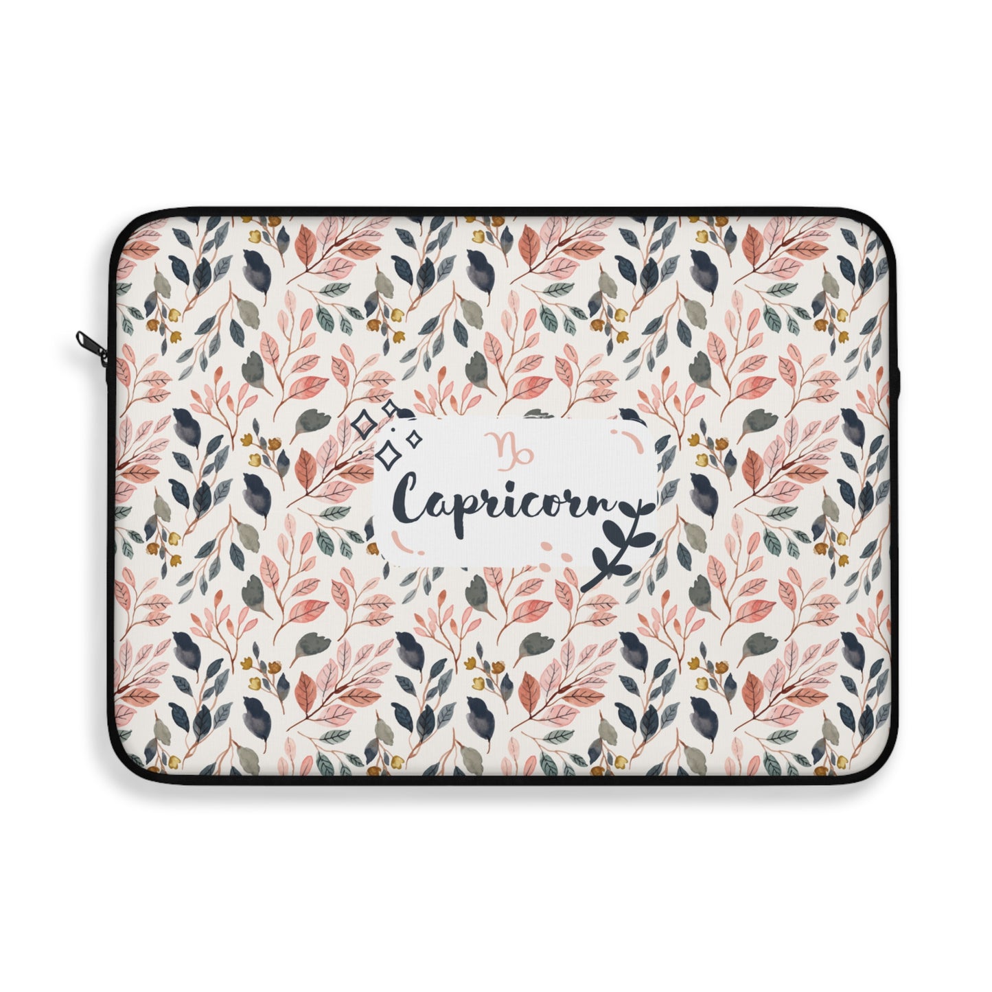 Capricorn Floral 2 Laptop Sleeve