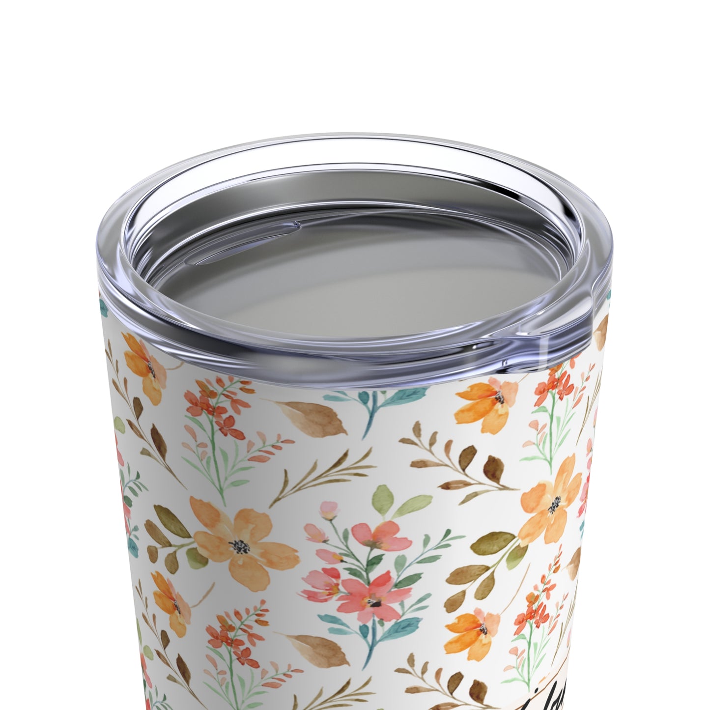 Libra Floral Tumbler