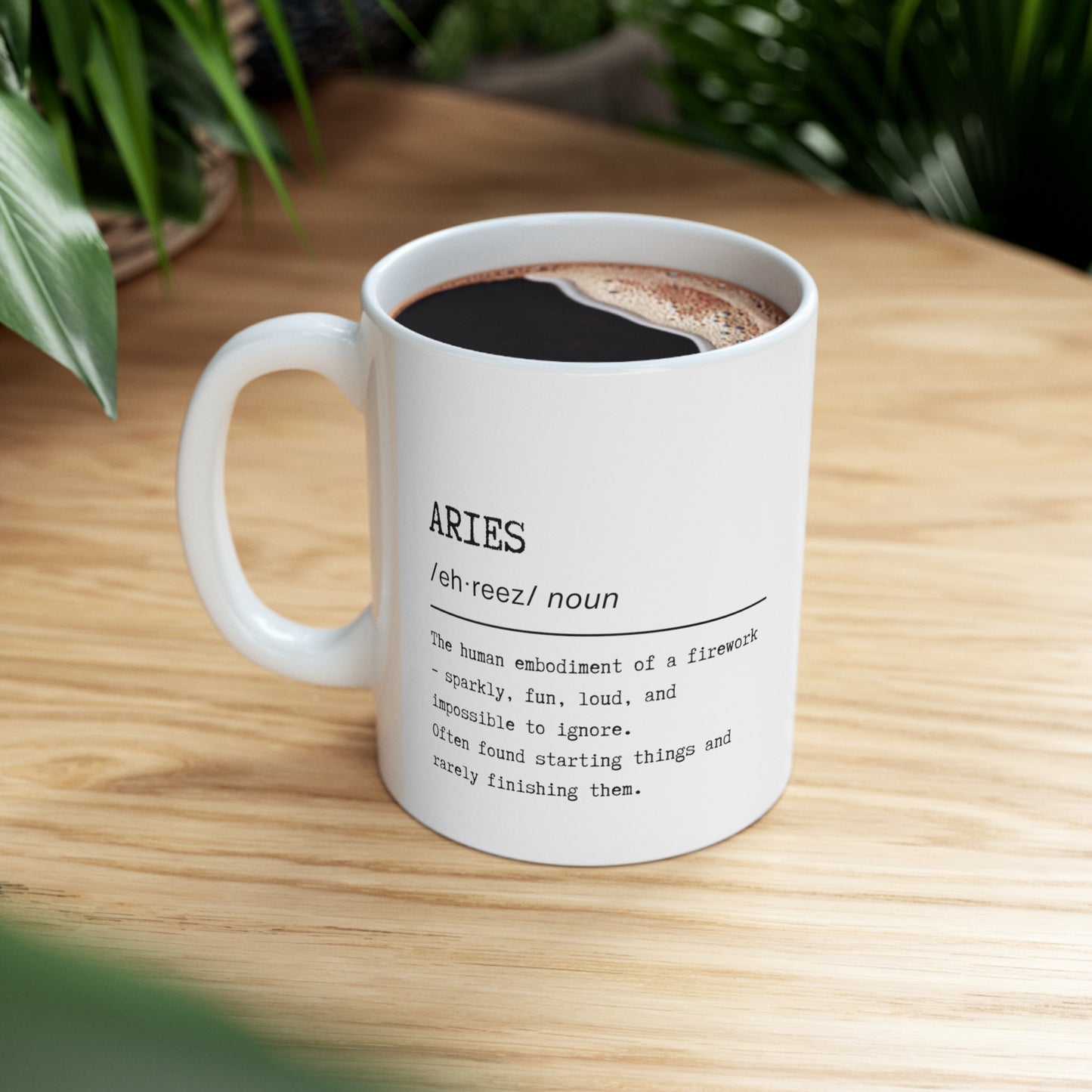 Aries Funny Mug