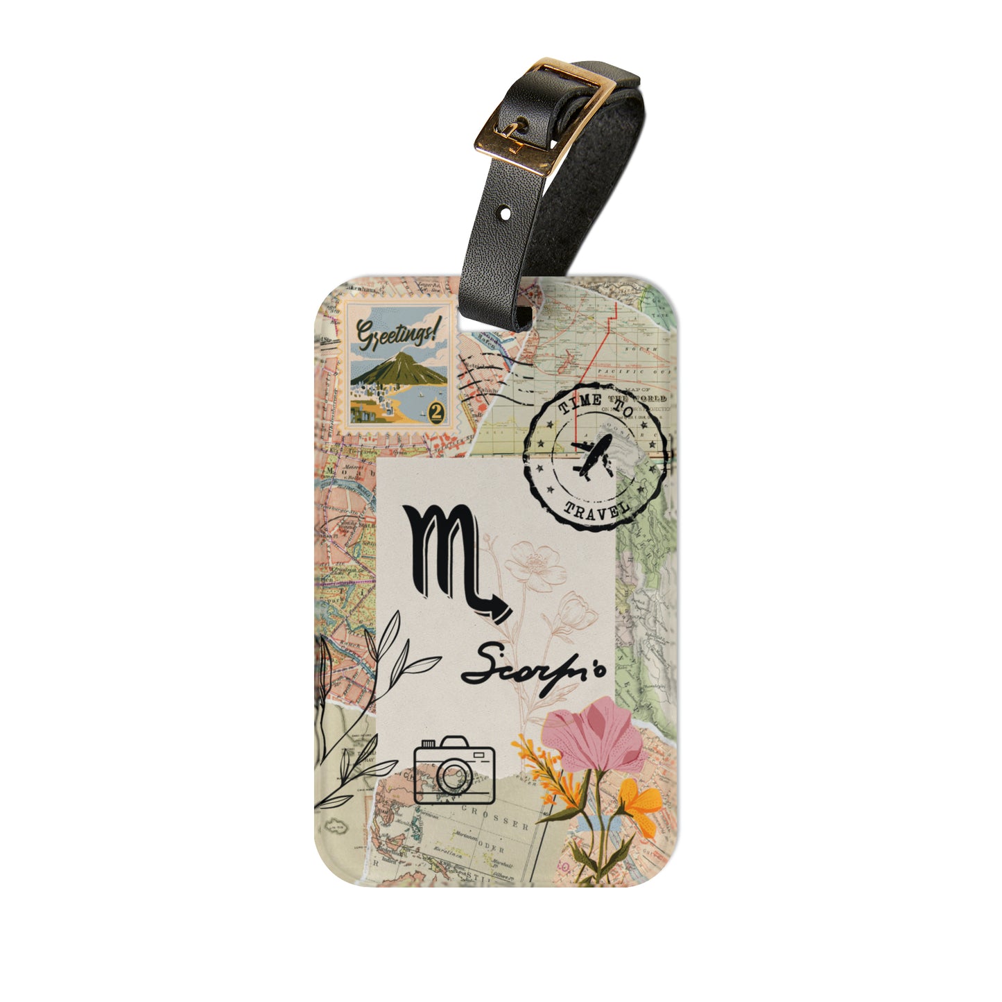 Scorpio Luggage Tag