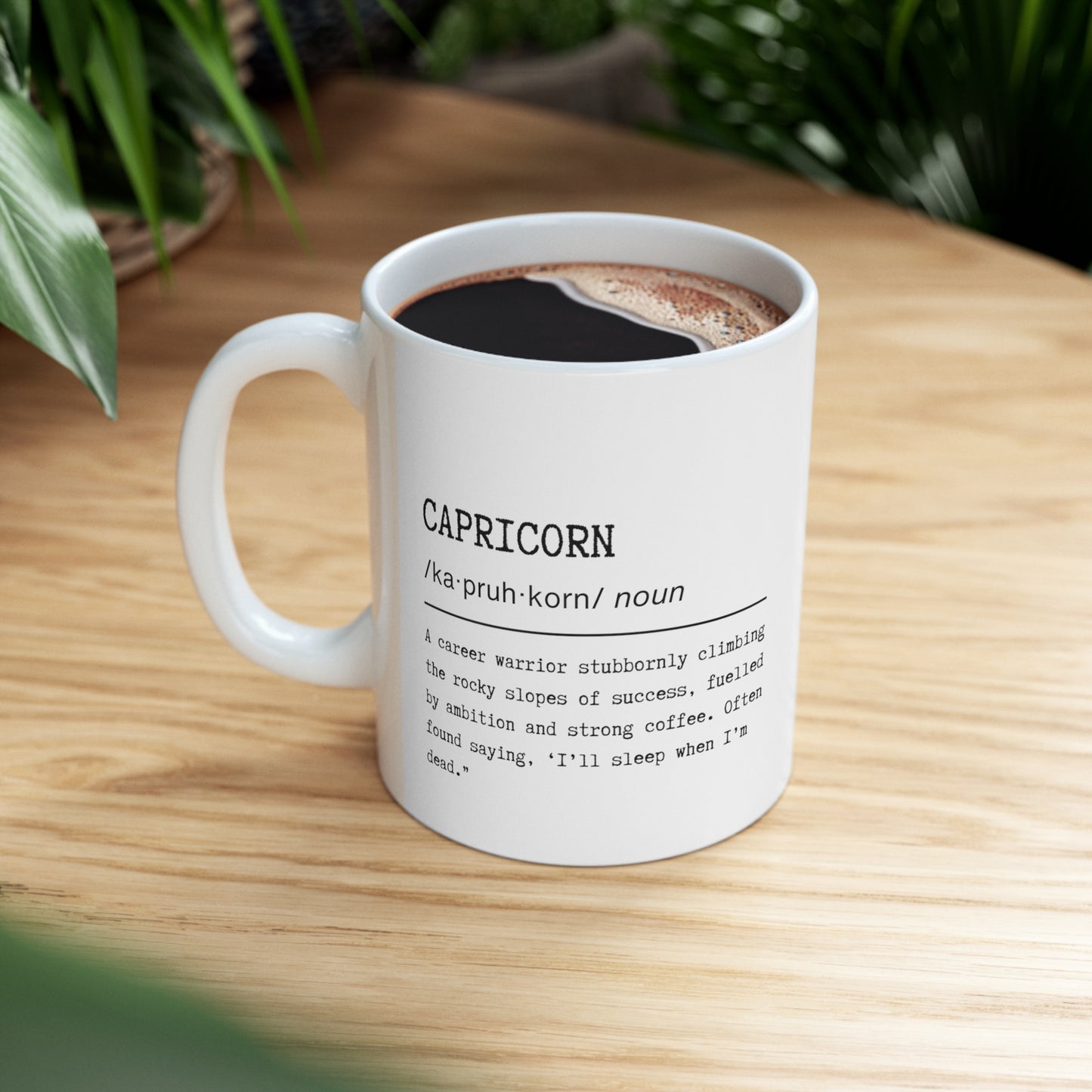 Capricorn Funny Mug