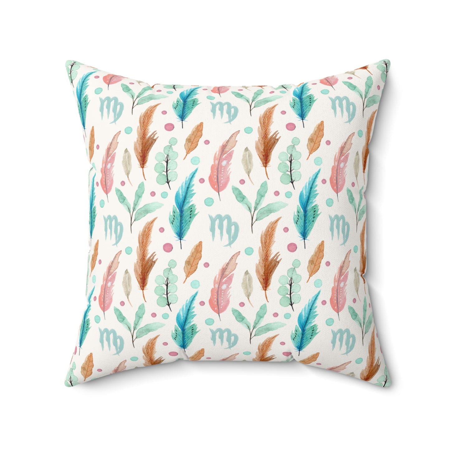 Virgo Feather Pillow