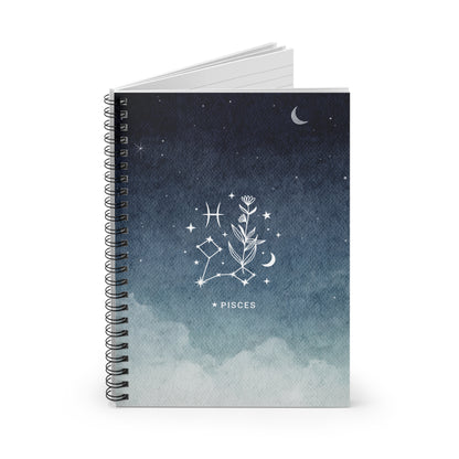 Pisces Night Sky Notebook