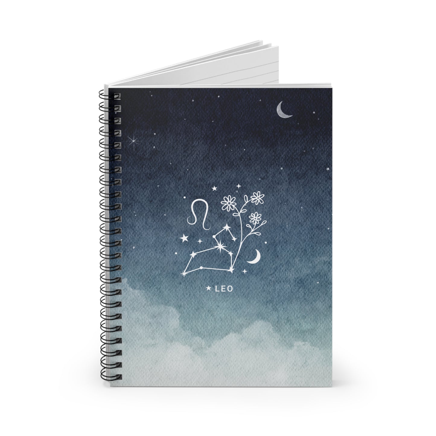 Leo Night Sky Notebook