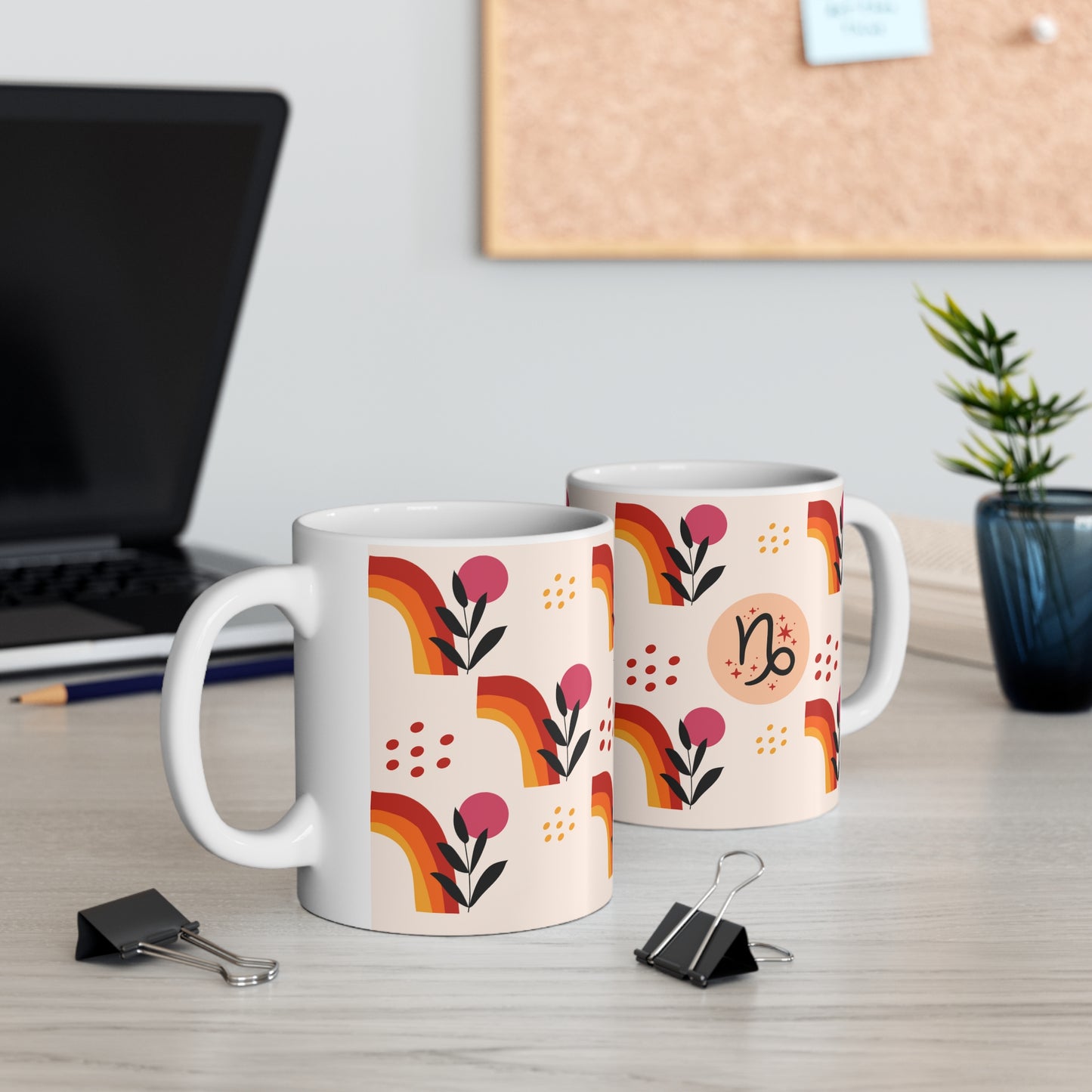 Capricorn Sun Boho Mug