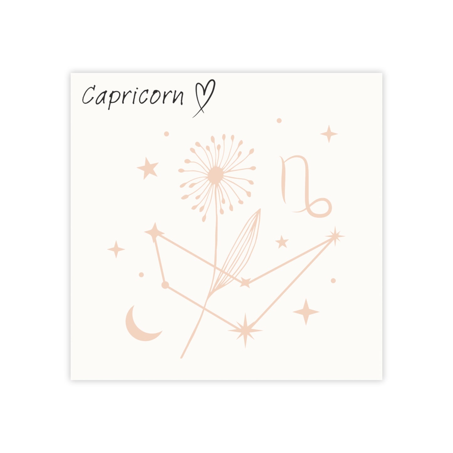 Capricorn Post-it® Note Pad