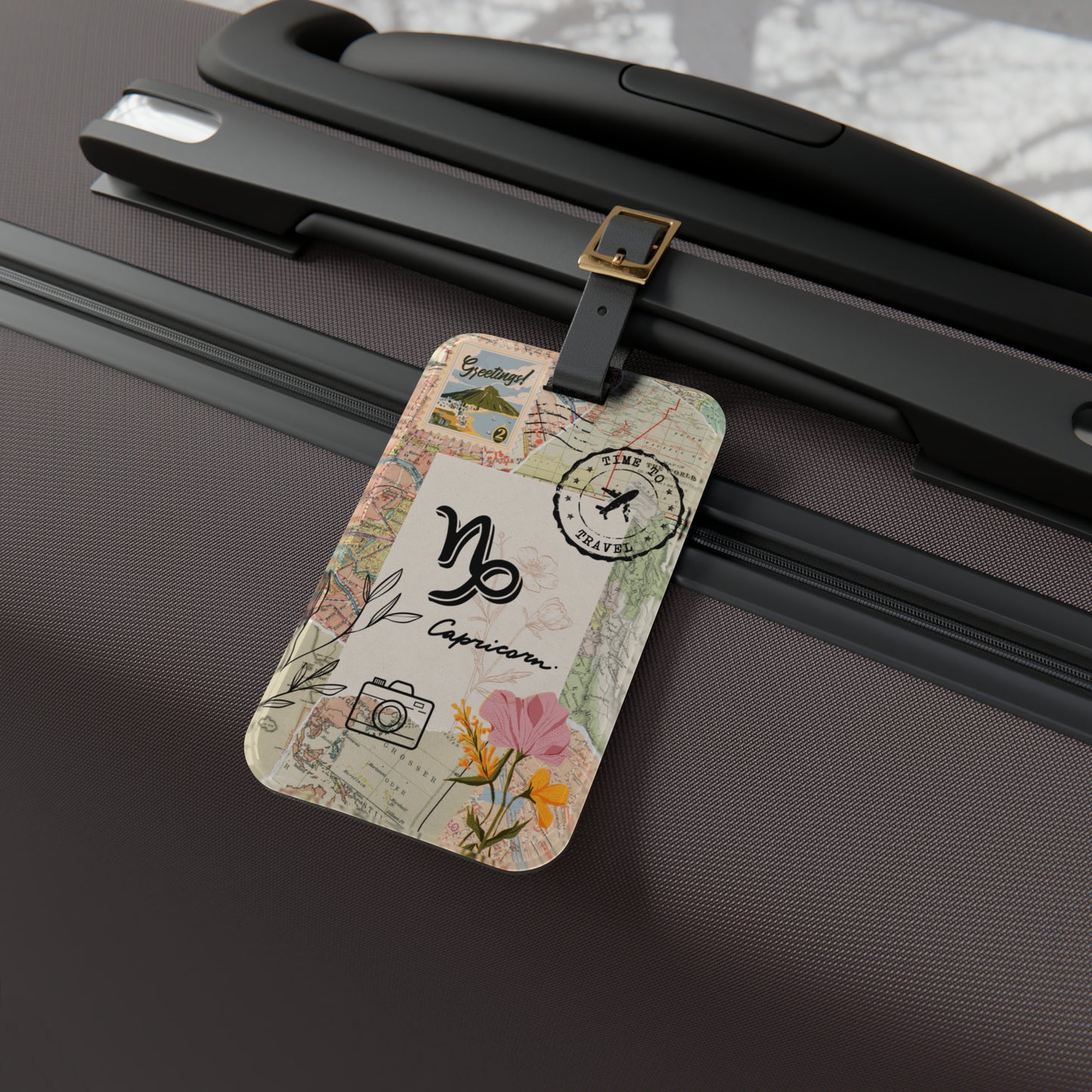 Capricorn Luggage Tag