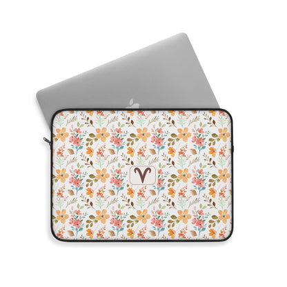 Aries Floral Laptop Sleeve