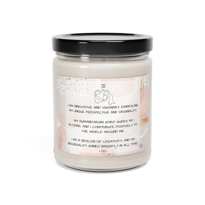 Aquarius Affirmations Candle