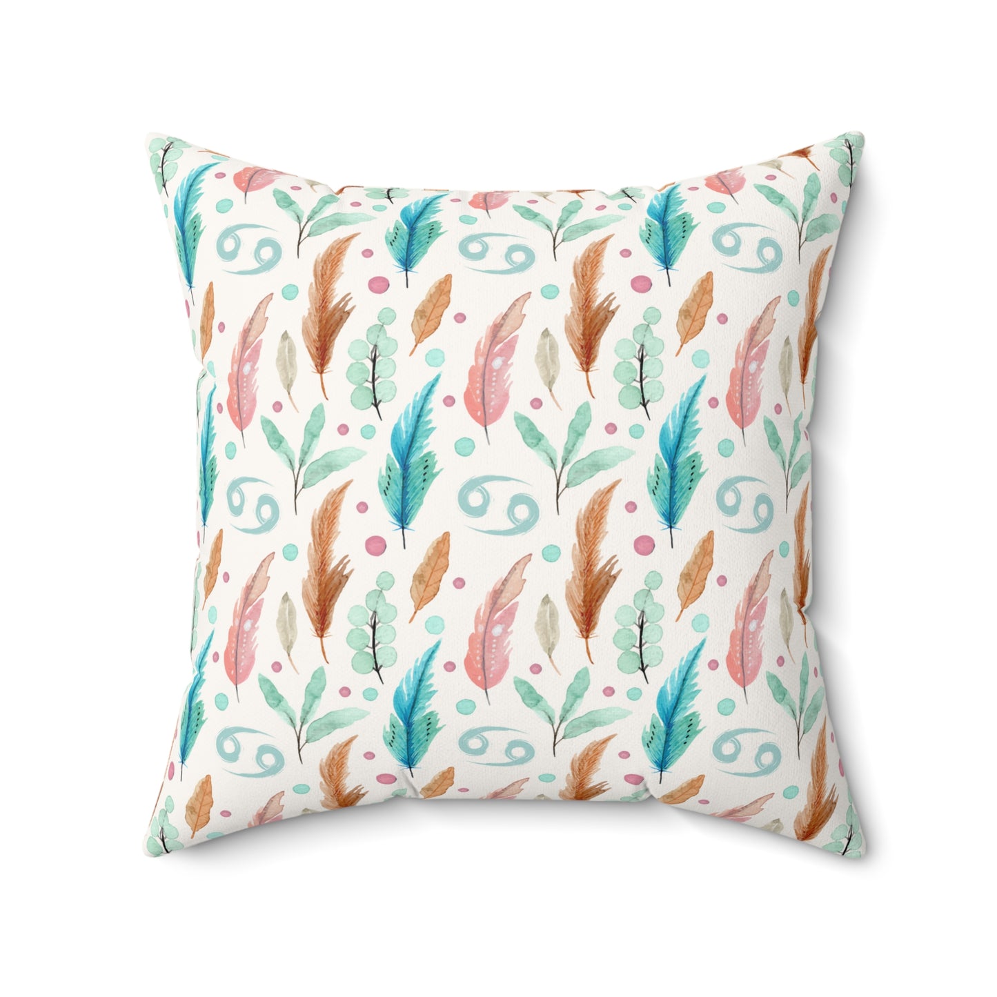 Cancer Feather Pillow