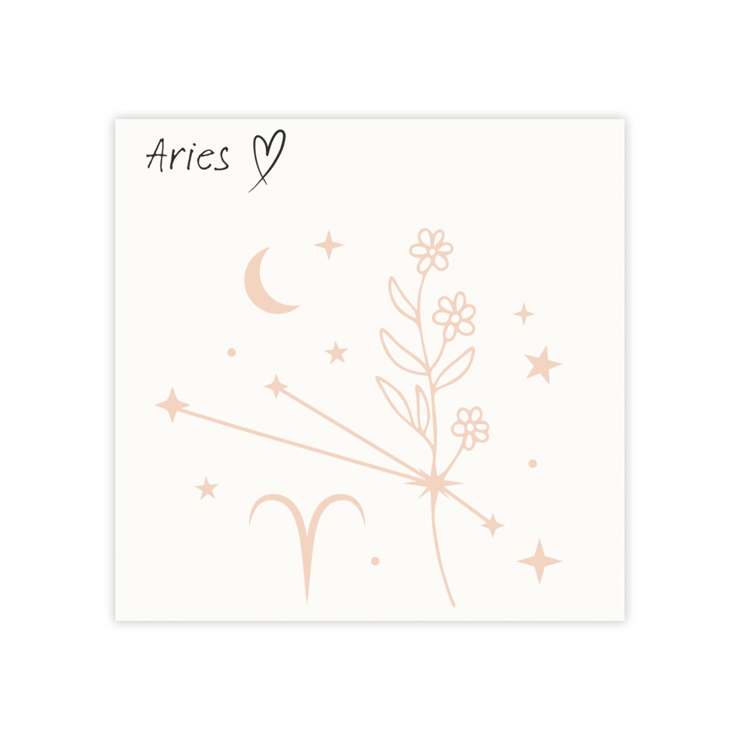 Aries Post-it® Note Pad