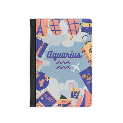 Aquarius Travel Passport Cover