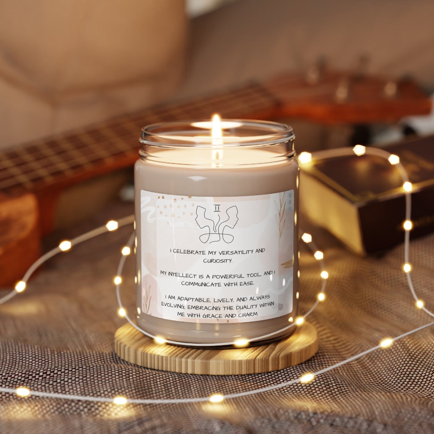 Gemini Affirmations Candle