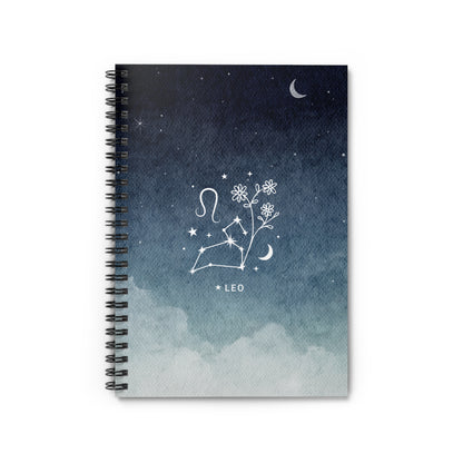 Leo Night Sky Notebook