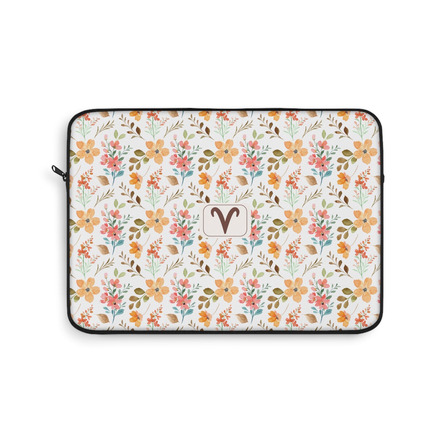 Aries Floral Laptop Sleeve