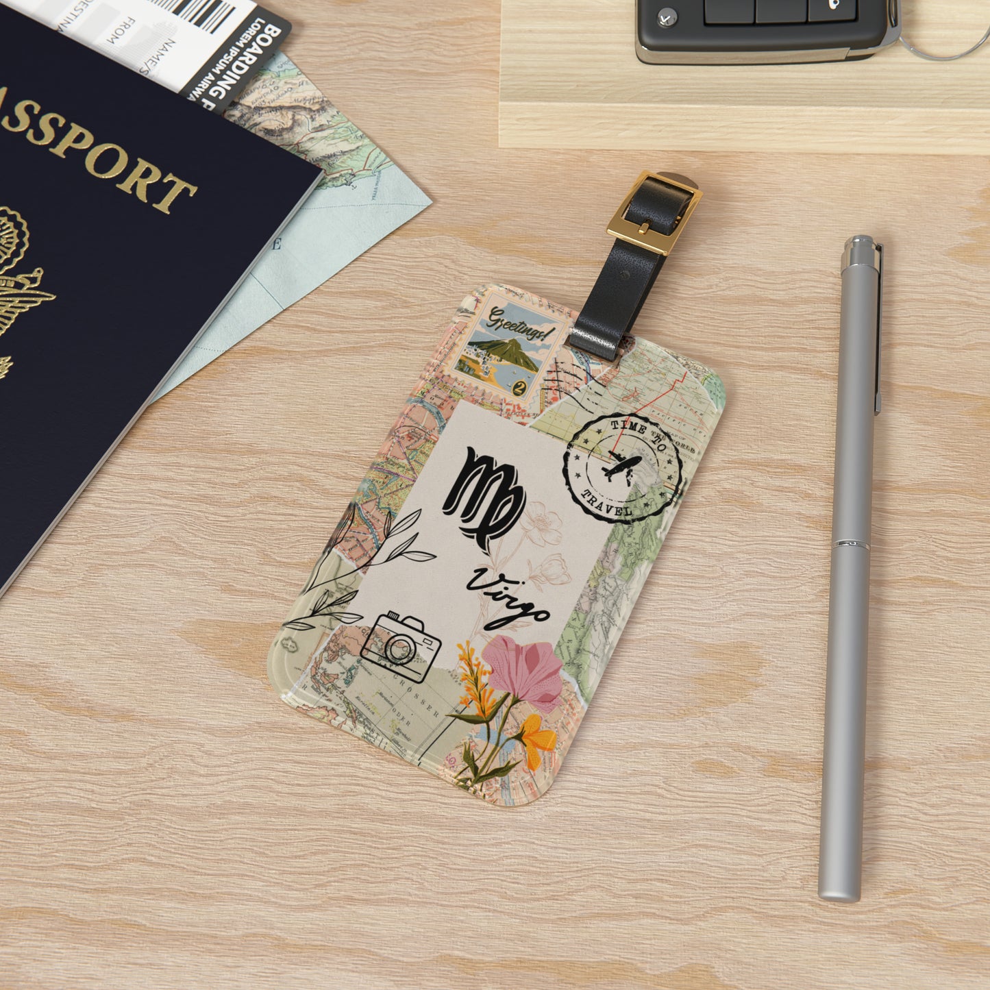 Virgo Luggage Tag