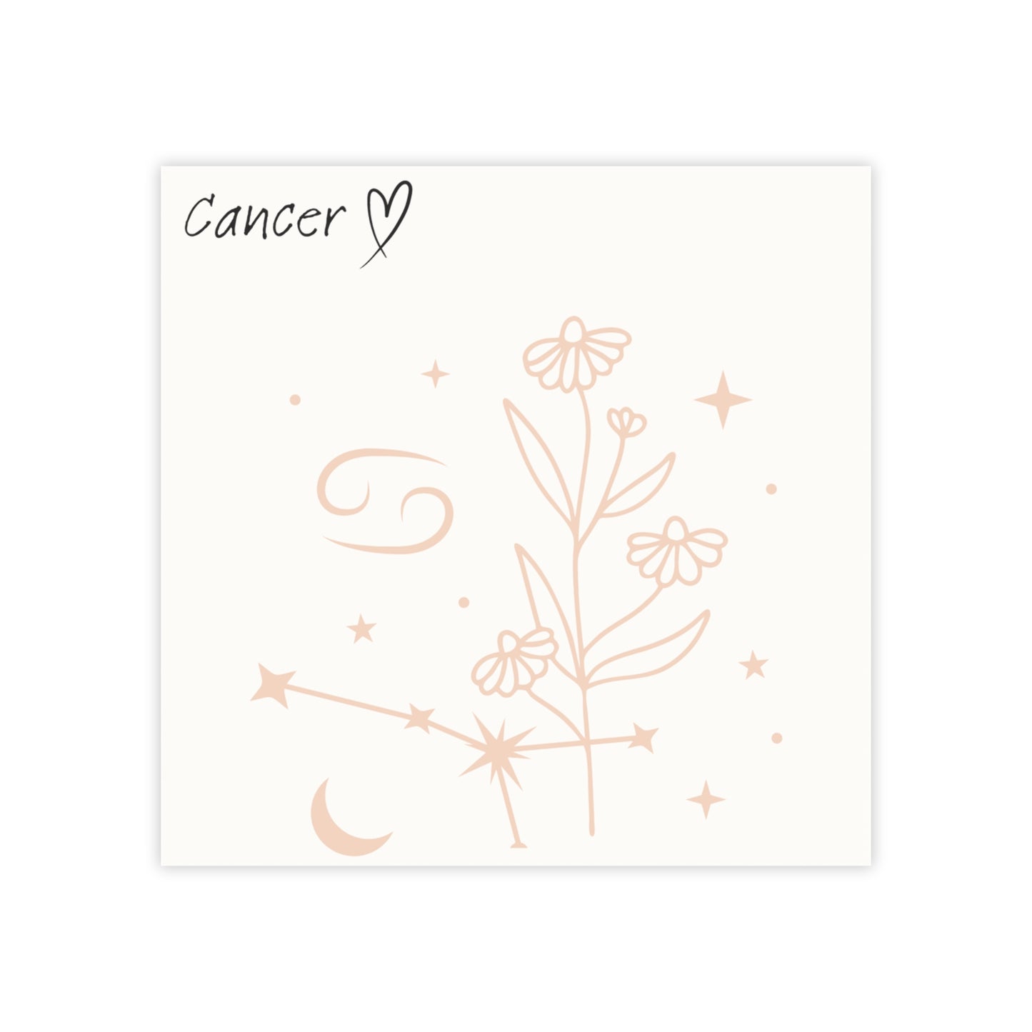 Cancer Post-it® Note Pad