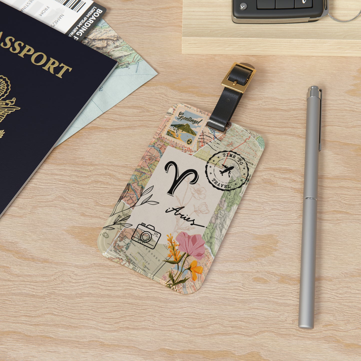 Aries Luggage Tag