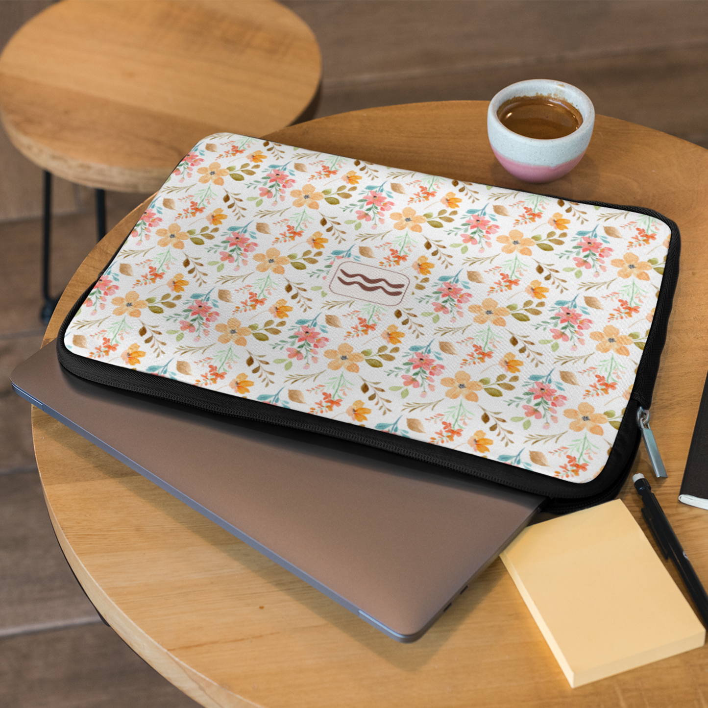 Aquarius Floral Laptop Sleeve