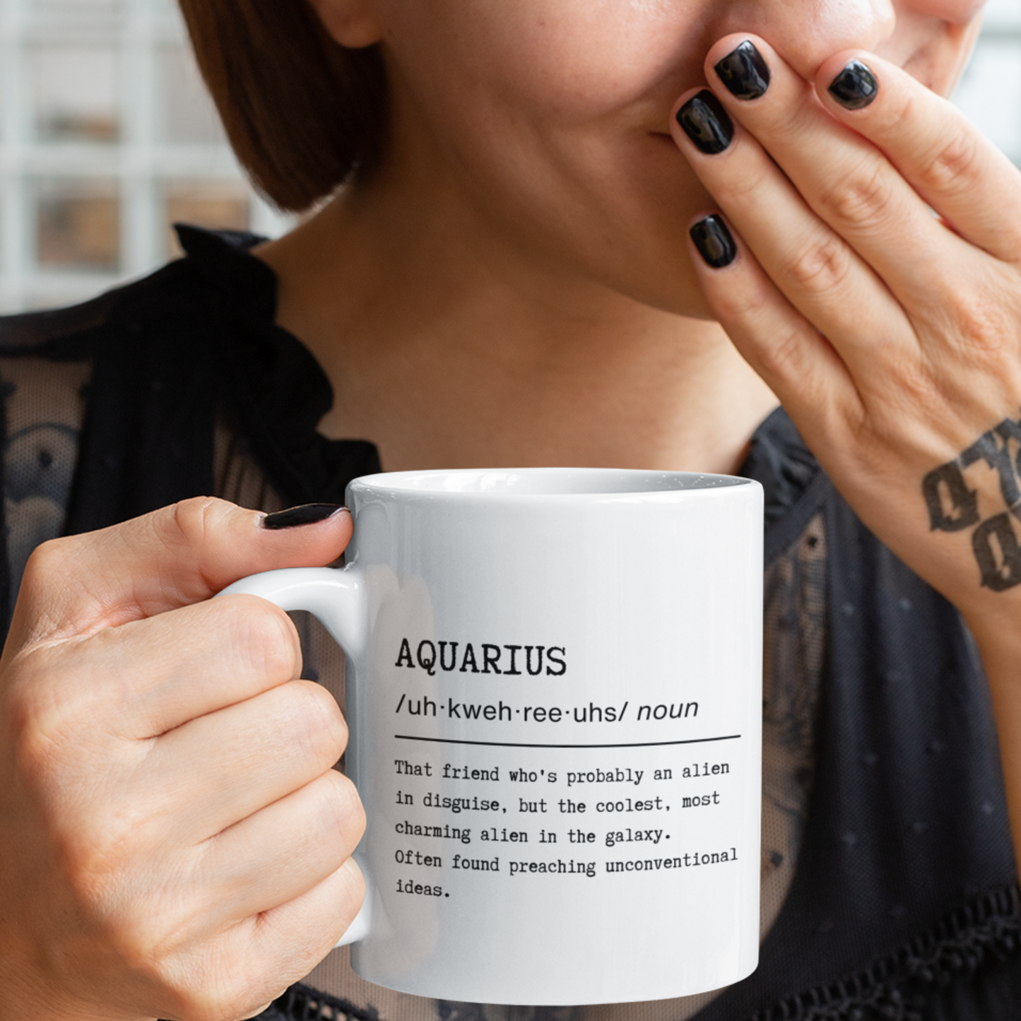 Aquarius Funny Mug