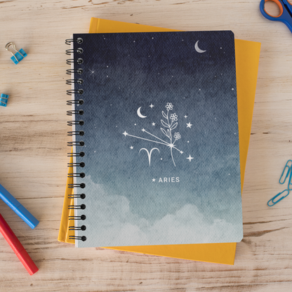 Aries Night Sky Notebook