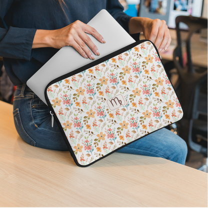 Virgo Floral Laptop Sleeve