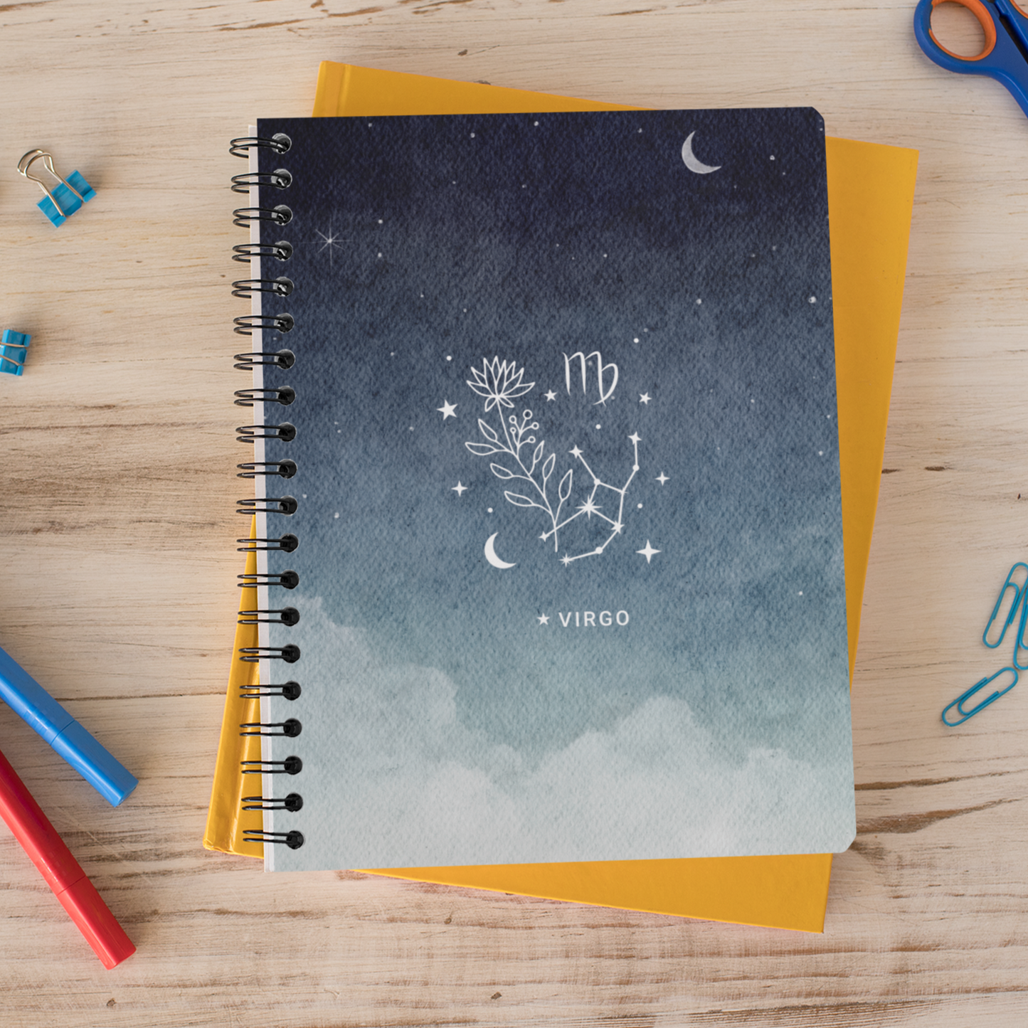 Virgo Night Sky Notebook