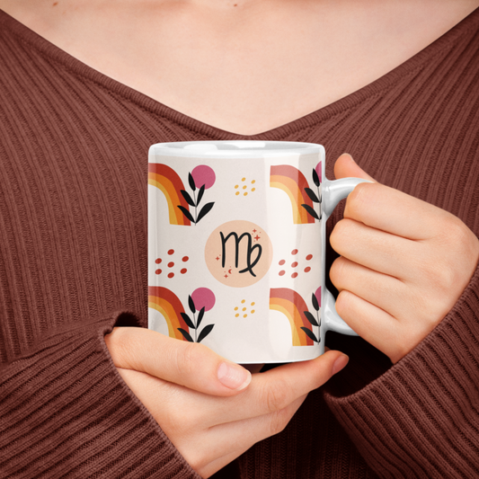 Virgo Sun Boho Mug